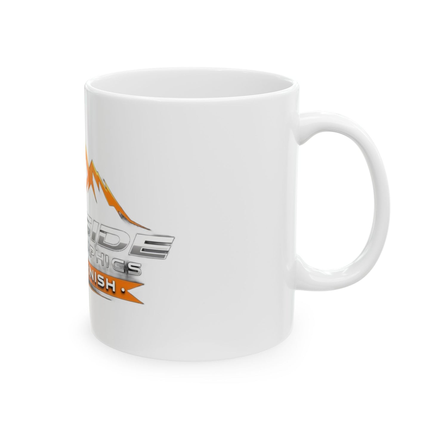 Mountain Landscape Ceramic Mug - Perfect for Coffee Lovers, Nature Enthusiasts, Gifts, Home Decor, Camping Essentials